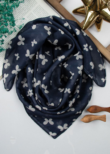 مینی اسکارف خال خالی، مینی اسکارف توری، مینی اسکارف طرح شانل