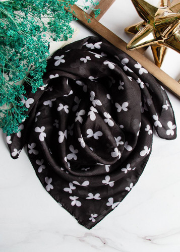 مینی اسکارف توری، مینی اسکارف پروانه، مینی اسکارف مشکی