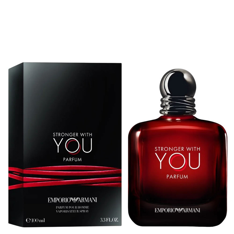 تصویر عطر اورجینال امپریو آرمانی استرانگر ویت یو پارفوم Emporio Armani Stronger With You Parfum - هستیا گالری