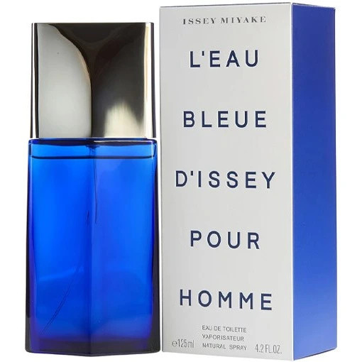 تصویر عطر ادکلن ایسی میاکه بلو -آبی مردانه | Issey Miyake L’Eau Bleue d’Issey 75ml - هستیا گالری