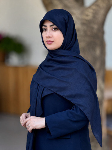روسری دنیز سورمه اي وارداتی