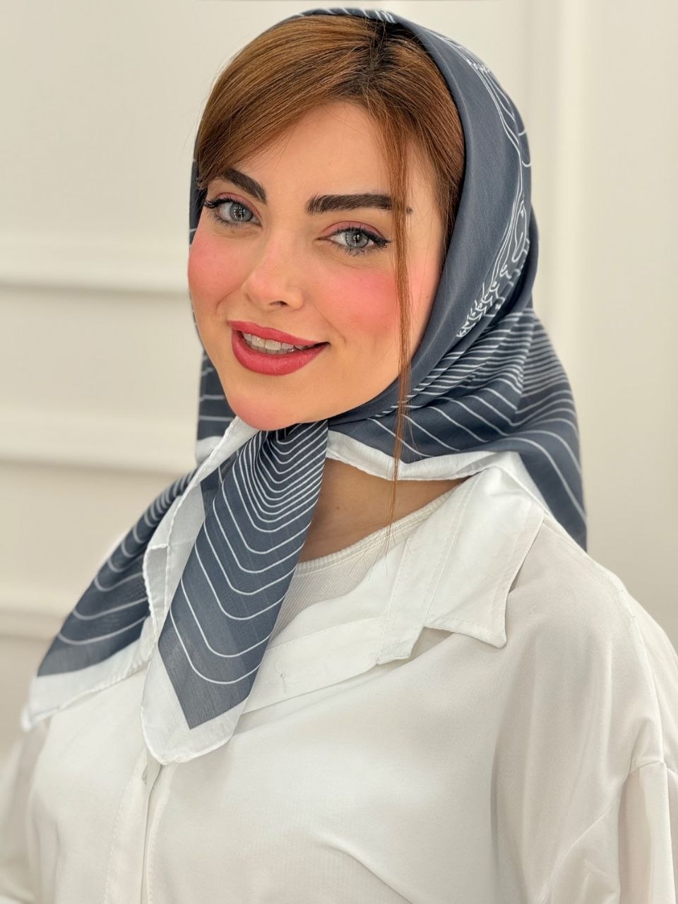 مینی اسکارف هرمس طوسی
