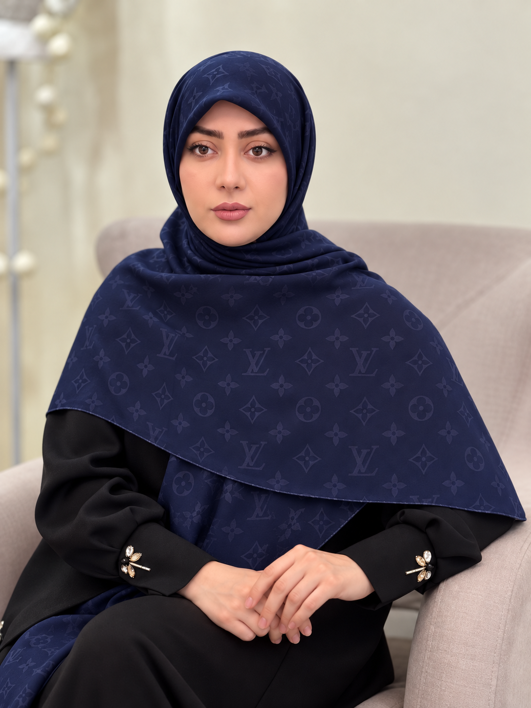 روسری سوپرنخ، ال‌وی سرمه‌ای