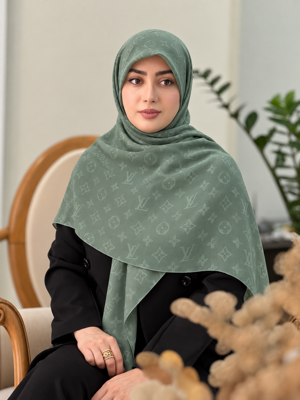 روسری سوپرنخ، الوی سبز پاستیلی