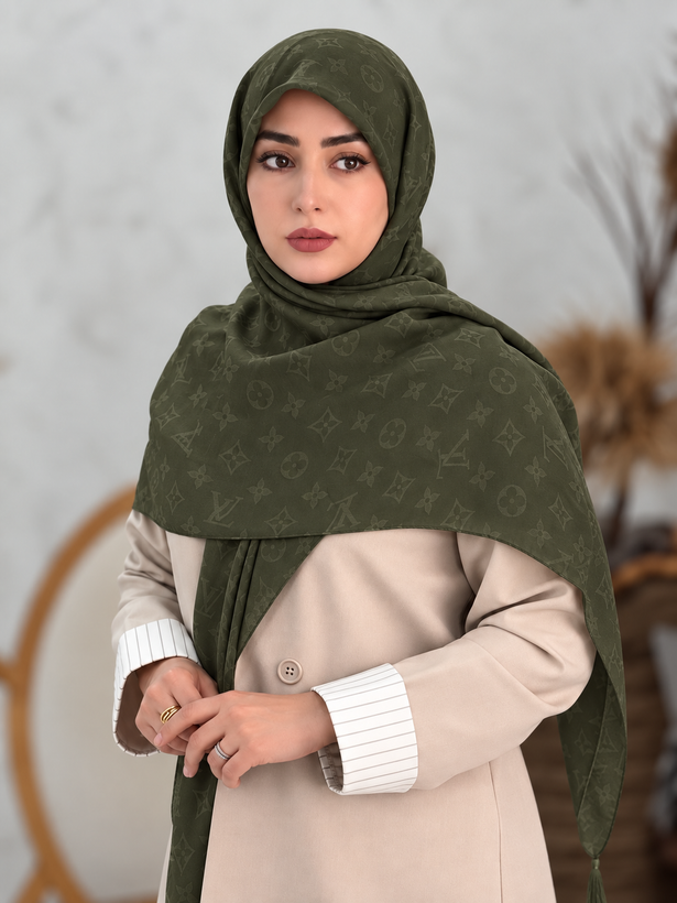 روسری سوپرنخ، الوی سبز زیتونی
